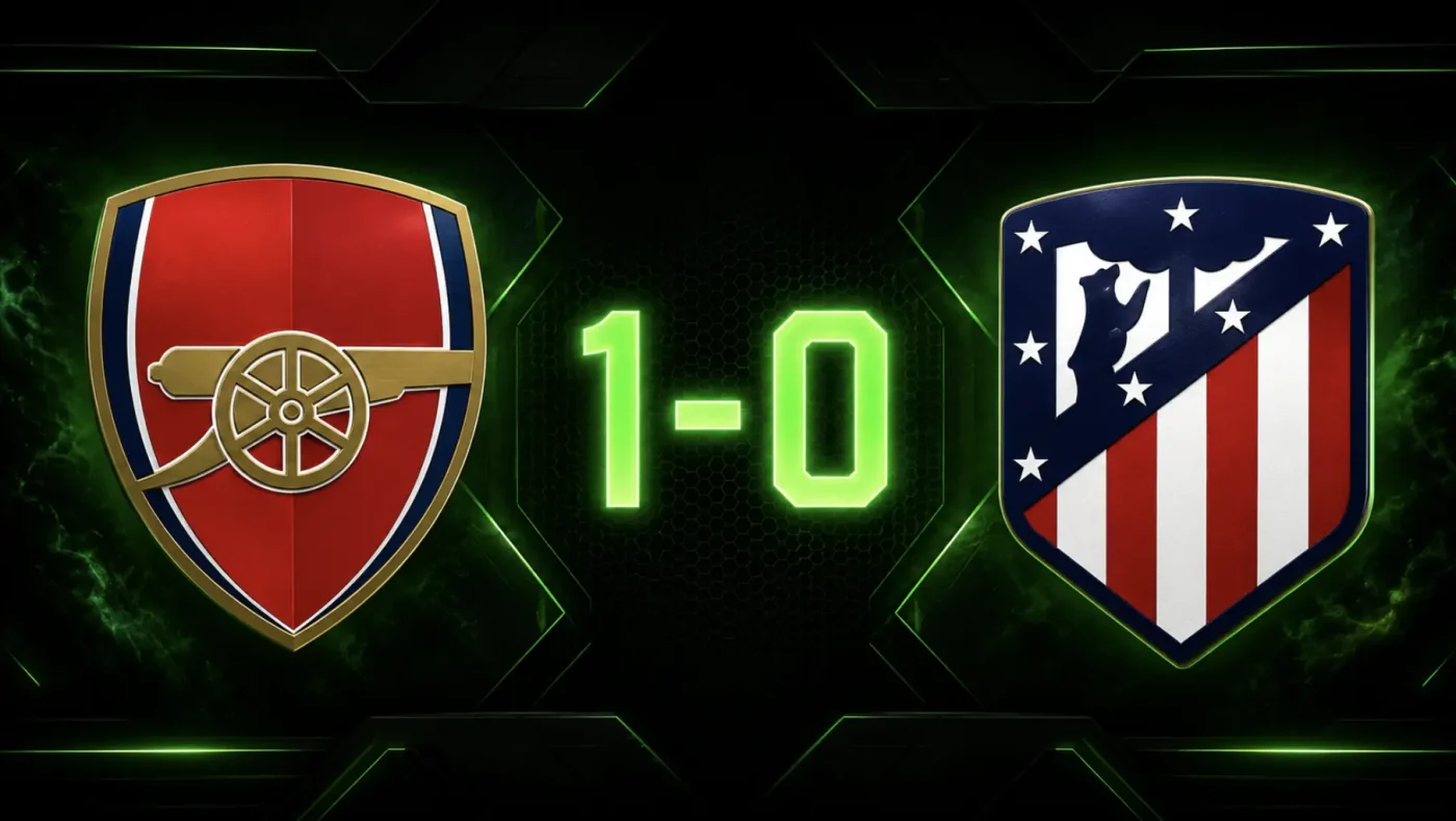 Arsenal 1 0 Atletico Madrid
